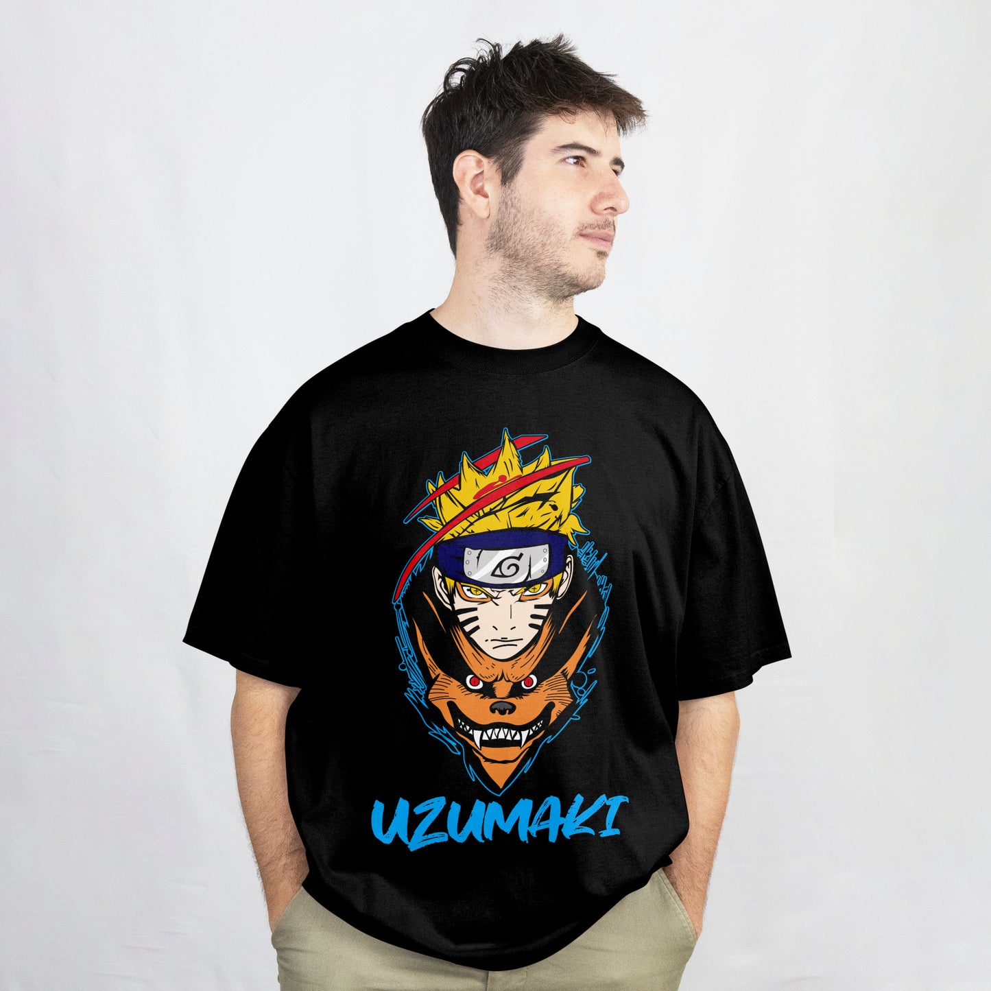 Uzumaki – Oversized Unisex Anime T-Shirt