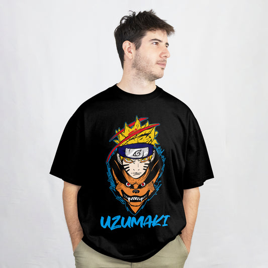 Uzumaki – Oversized Unisex Anime T-Shirt