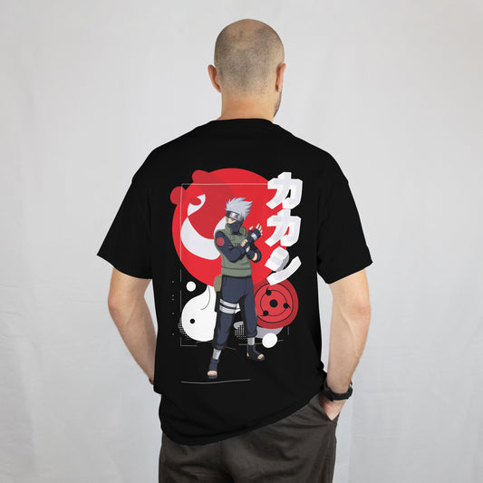 Kakashi The Copy Ninja  – Oversized Unisex T-Shirt Black